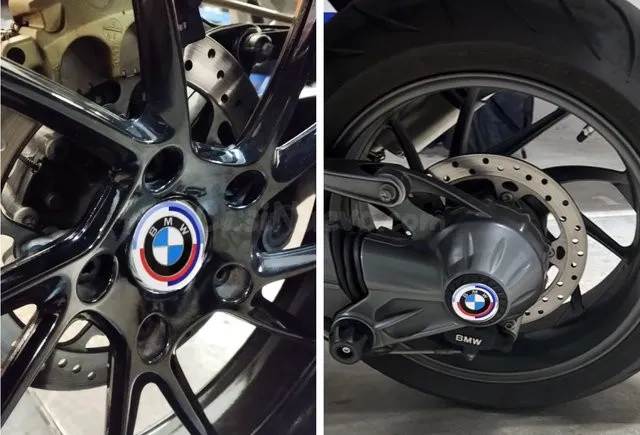 Tapas Decorativas Buje Rueda BMW R1200 RS/R1250 RS/R1300 RS - Originales Alemanes