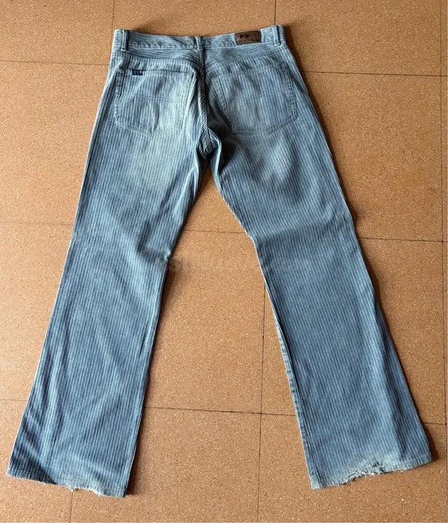 Pantalón pana Stronys corte ancho tiro bajo - foto 2