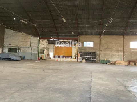 NAVE INDUSTRIAL DIAFANA EN VENTA CERCA DE MURCIA
