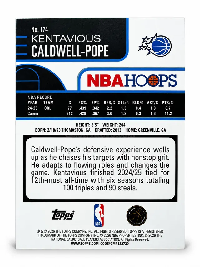 Carta NBA Hoops Kentavious Caldwell-Pope - foto 2