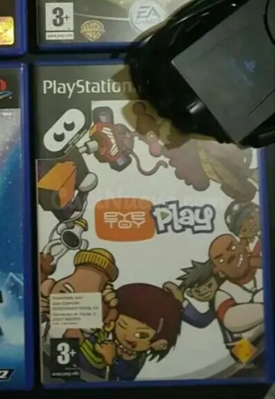 Juego Ps2 Eye Toy Play + Camara usb