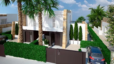 Casa adosada en Leros: vida sofisticada en La Finca Resort