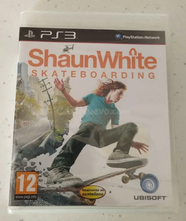 SHAUN WHITE SKATEBOARDING PS3, PRECINTADO