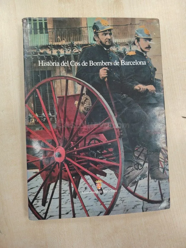 Uniforme histórico bomberos Barcelona Jesús Mestre (original