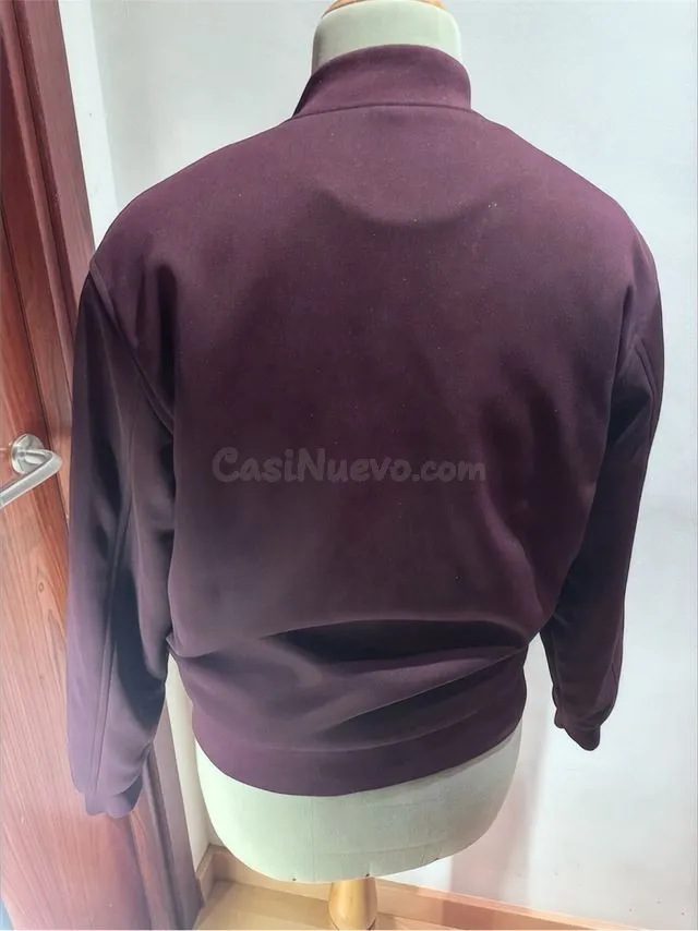 Chaqueta bomber burdeos talla M - foto 4