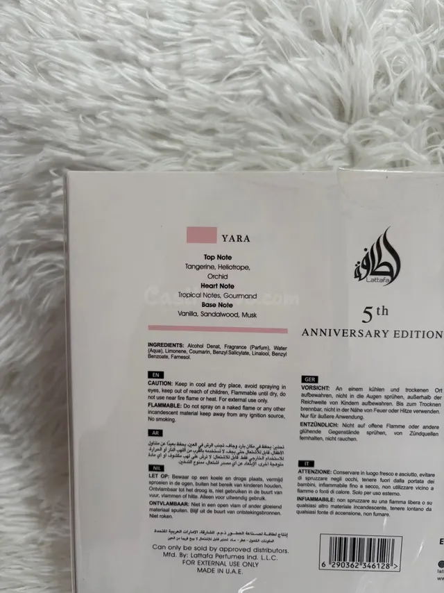 Pack Perfumes Arabes Yara Rosa y Yara Candy - foto 4