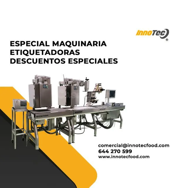 Máquinas Etiquetadoras Industriales - Ocasión y Seminuevas España
