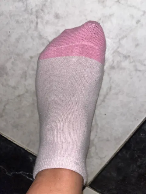 Calcetín Rosa Bicolor Casual