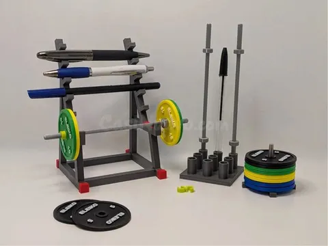 Soporte lapicero Gym 3D