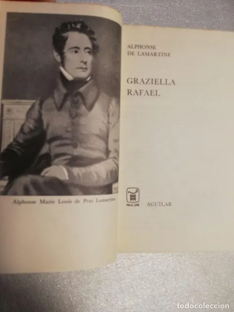 GRAZIELLA RAFAEL ALFONSO DE LAMARTINE ED. AGUILAR
