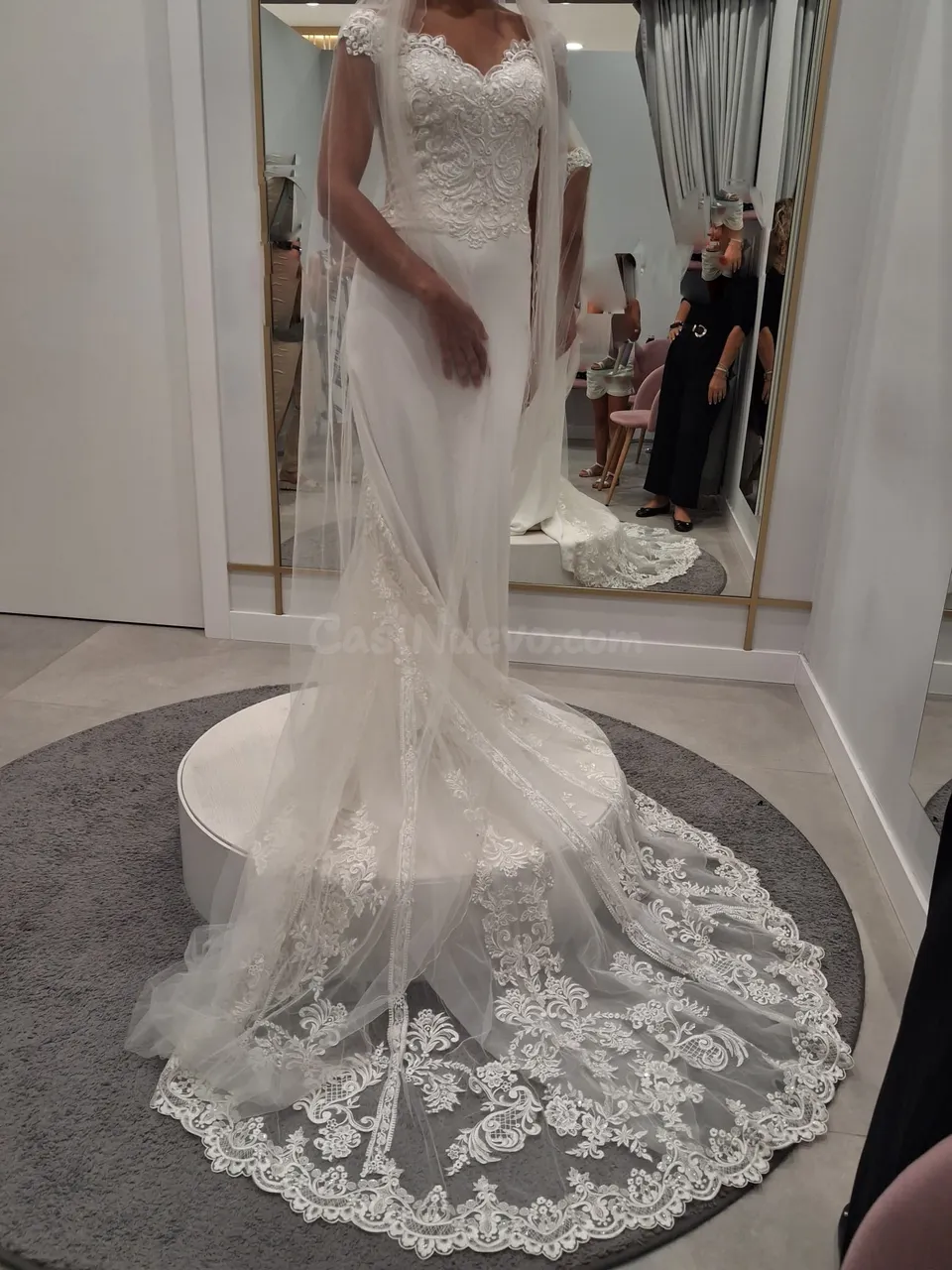 VESTIDO DE NOVIA NUEVO EN PERFECTO ESTADO, Valorado en 1690 euros
