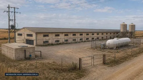 Granja avícola intensiva en Tarragona