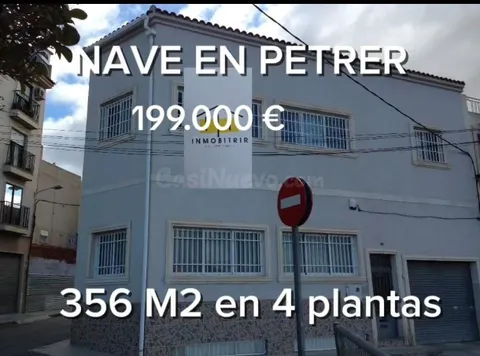 NAVE INDUSTRIAL EN PETRER