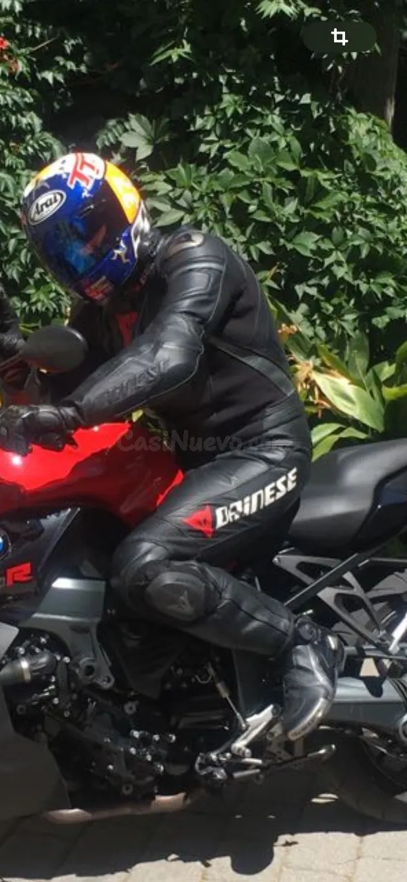 Traje de cuero para moto Dainese, dos piezas talla. 52 - foto 3