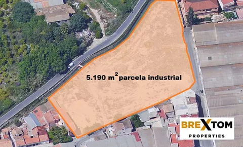 HASTA 5.190 M2 DE PARCELA INDUSTRIAL.