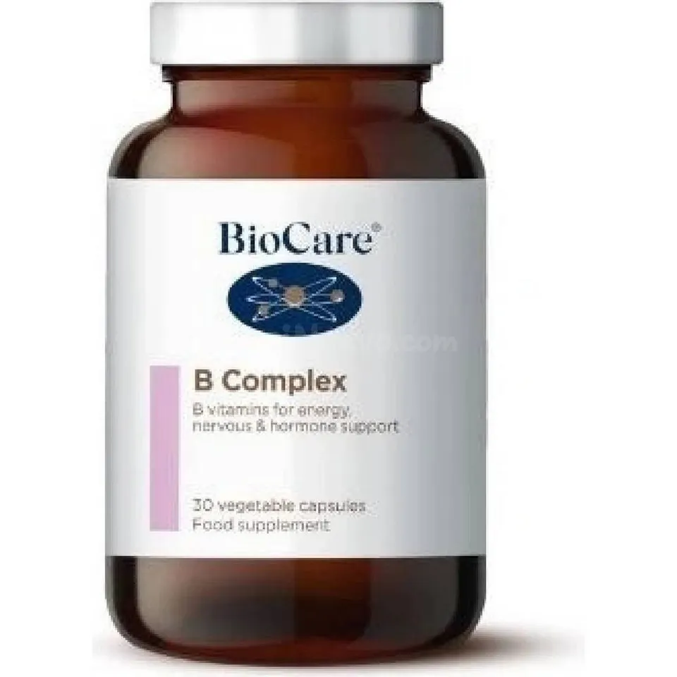 BioCare B Complex – 30 Cápsulas | Energía y Sistema Nervioso