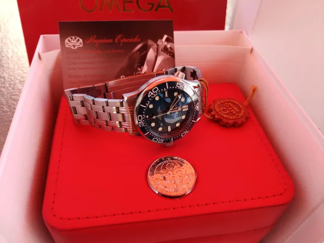 Reloj Omega Seamaster 300m azul nueva edición 2026