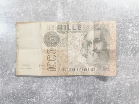 Billete 1000 Lire