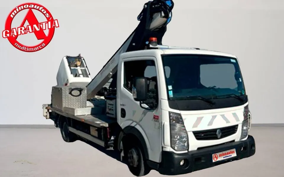 Renault Maxity CAMIÓN GRÚA TELESCÓPICA CON CESTA ELEVADORA ARTICULADA 3.5T 3.0 130 CV