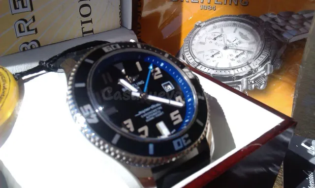 Breitling Superocean Abyss 42mm caja pulida bisel cerámico - foto 2